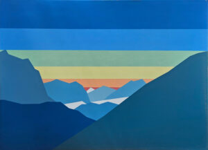 Sunset in the Rockies