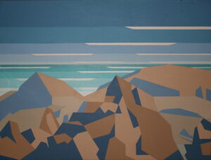 Vue du cratère vers Médano