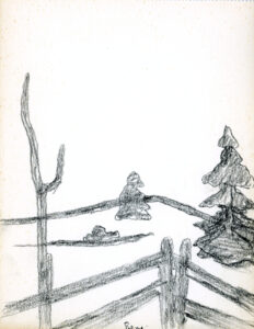 Scène avec Perche (untitled)